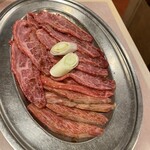 焼肉 京城 - 上まきロース二人前