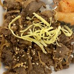 焼肉 京城 - 牛しぐれ煮弁当