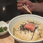 レストラン酢重正之 - たらこ茶漬け