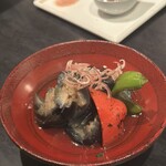 レストラン酢重正之 - 茄子の煮浸し