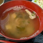 ルナ本店 - 味噌汁付き