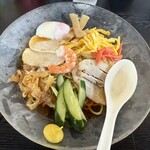 幸楽苑 - 料理写真:冷やし中華チャーハンセット1090円