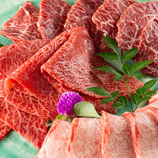 柔らかく食感のよいものだけを選りすぐったA5ランクのお肉