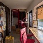 まちの駅 しまcafe きたたに - カウンター席