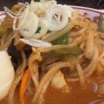 蒙古タンメン中本 - 食感のいい野菜