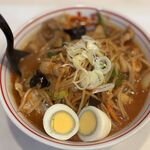 蒙古タンメン中本 - ゴモミ＋野菜大盛