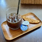 バルバルキッチンアメリ - 食後のアイスコーヒーS(¥300)