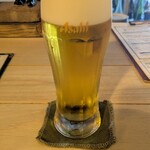 和酒肴Bar ナナセ - アサヒプレミアム生中 650円　(2025.7)