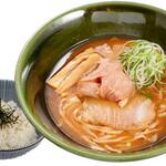 焼きあご塩らー麺 たかはし - 焼きあご塩らー麺お茶漬けセット