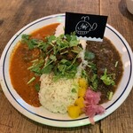 カリーショップくじら - カレー3種盛り