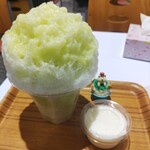 埜庵 - おかわり練乳杏仁