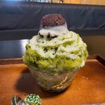 ダンカラホール - [かき氷]抹茶あずき　練乳トッピング
