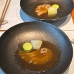 中華菜房 成の木 - フカヒレの塊肉 冬瓜と韓国大根