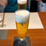中華菜房 成の木 - ハートランド生ビール(700円)