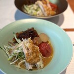 中華菜房 成の木 - 自家製冷麺 プーアル茶のジュレとカラスミ