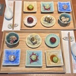 中華菜房 成の木 - 前菜6種盛り合わせ