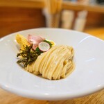 麦の寅GACHISOBADOJO - 鶏白湯つけ麺・麺