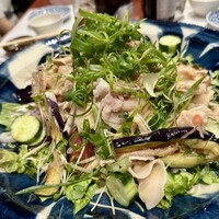 個室居酒屋 番屋 神田駅前店 - 黒豚の冷しゃぶ
