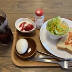 CAFE MAREE - 모닝 600엔