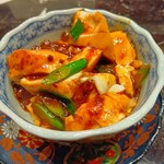 IFU 黄家鮑翅 - 極香辣麻婆豆腐と黄金炒飯