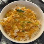 soshiji M 饗庭 - ごはんに担々麺のスープをかけて雑炊風に