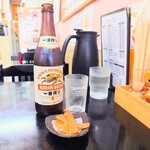 味楽 - ■ ビール 中瓶 キリン一番搾り、730円