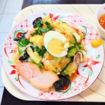 味楽 - ■ 五目カタ焼きそば、1,100円