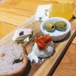 タカナシミルクレストラン - プレミアムコースのプレート