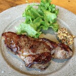 KAEN - 大山豚肩ロース薪窯焼き、別角度から！