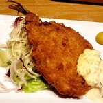和食・酒 えん - アジフライをプラス