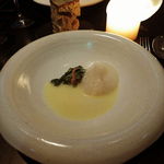 ラ・ボンヌターブル - ジャガイモのスープ ベーコンの香り