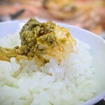 お食事処 まなつ - 海老味噌もたっぷりで、絡めて、ご飯にもよく合いました (*^^)v