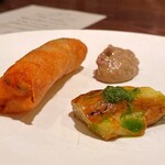 samo - 明石産しらさ海老のパートブリック包み