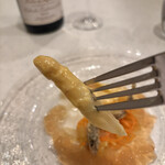 フランス料理 タンモア - ホワイトアスパラ