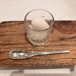 フランス料理 タンモア - ◎アヴァンデセール：ジャスミンティーのクレーム