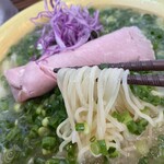 麺屋 一翔 - 細麺