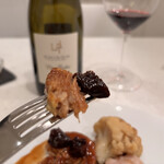 フランス料理 タンモア - ◎肉料理A：仏産ウサギ2種仕立て、オルレアン