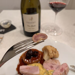 フランス料理 タンモア - ◎肉料理A：仏産ウサギ2種仕立て、オルレアン