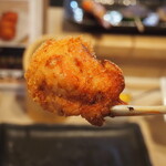 くわ焼 たこ坊 - 串揚げ5種（チキンポテト）