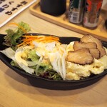 くわ焼 たこ坊 - いぶりがっこポテサラ