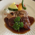 食事館八幡太郎 - チキンステーキ［夏バージョン］アップ