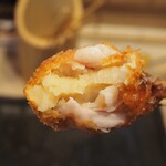 くわ焼 たこ坊 - 串揚げ5種（チキンポテト）