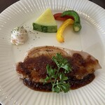 食事館八幡太郎 - ポークソテーセット