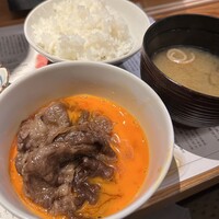 すき焼きと牛まぶし ももしき - 