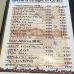 喫茶ツヅキ - メニュー