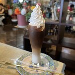 喫茶ツヅキ - カフェ・オ・レ（アイス）