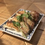 Karuizawa Koso Buro to Thai Shokudo. - ポンさんのタイ風餃子(ミックス)