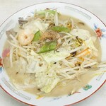 宝雲亭　えっちゃん - 戸畑蒸し麺のちゃんぽん