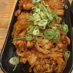うどん居酒屋 江戸堀 - 豚キムチ