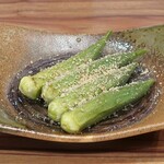 シウマイ堂 正屋 - オクラのお浸し